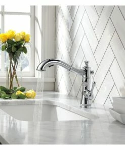 Best deal ✔️ Delta Faucet Delta Cassidy Single Handle Pull-Out Kitchen Faucet, Chrome, 4197-DST 😍 -Moen - shop 04811bc10c475b47 5444 w800 h800 b0 p0