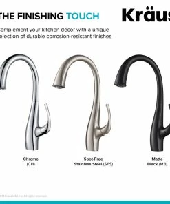 Hot Sale ⌛ Kraus USA, Inc. Ansel 2-Function Pull-Down 1-Handle 1-Hole Kitchen Faucet Matte Black ❤️ -Moen - shop 09510a3000e5e93d 5686 w800 h800 b0 p0