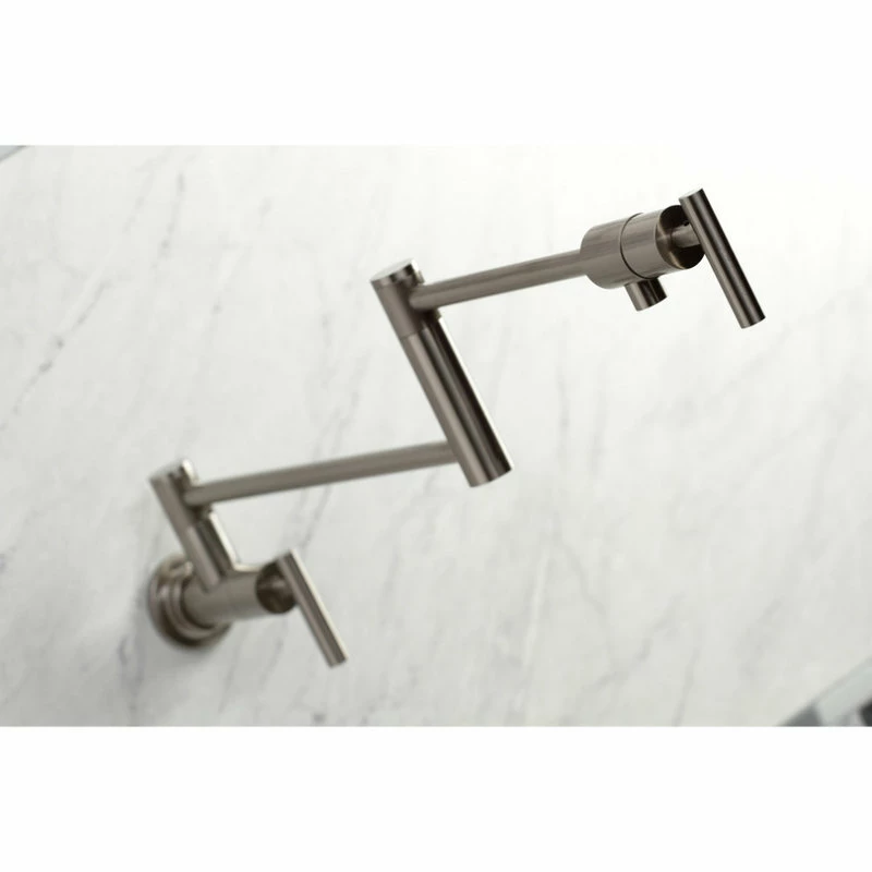 Best deal β¨ Kingston Brass KS4108CML Manhattan Wall Mount Pot Filler, Brushed Nickel π 4 Best deal β¨ Kingston Brass KS4108CML Manhattan Wall Mount Pot Filler, Brushed Nickel π - Image 2