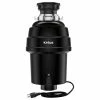 Best Sale 🧨 Kraus USA, Inc. WasteMate Continuous Feed Garbage Disposal With 1 HP Motor For Kitchen Sink 👏