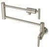 Best deal ✨ Kingston Brass KS4108CML Manhattan Wall Mount Pot Filler, Brushed Nickel 👍 -Moen - shop 1521bd81013a5604 0529 w800 h800 b1 p0