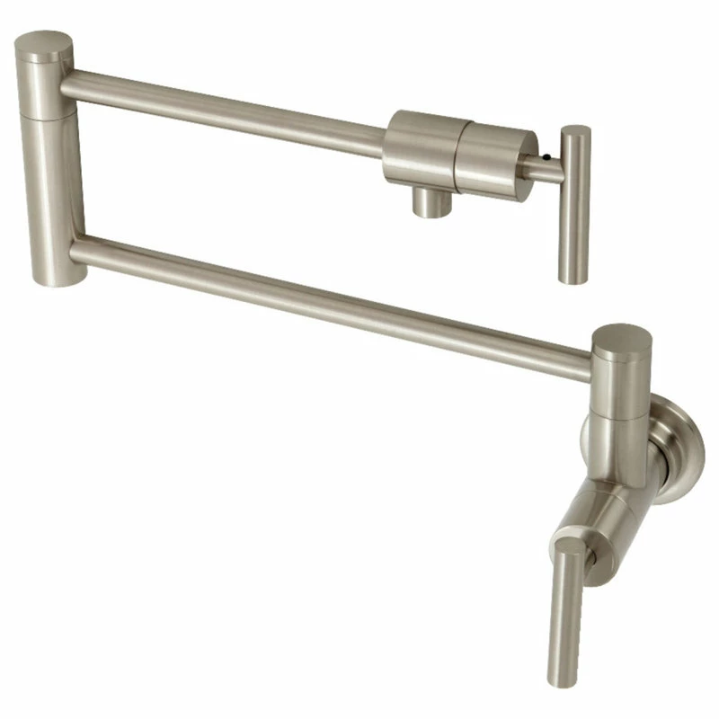 Best deal β¨ Kingston Brass KS4108CML Manhattan Wall Mount Pot Filler, Brushed Nickel π 3 Best deal β¨ Kingston Brass KS4108CML Manhattan Wall Mount Pot Filler, Brushed Nickel π