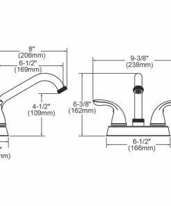 Brand new ✨ Elkay LK2000 Everyday 2.2 GPM Deck Mounted Double Handle Laundry - Chrome 🌟 -Moen - shop 1ec1a1b70d5f3f9d 4476 w800 h800 b1 p0