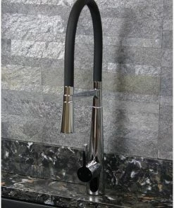 Discount 🛒 Transolid Bell'arte Pull Down Brass Kitchen Faucet, Chrome/Black ⭐ -Moen - shop 2971451a0a709f14 5132 w800 h800 b0 p0