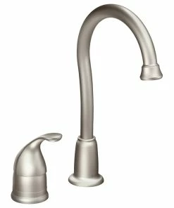 Best reviews of 🛒 Moen Camerist Spot Resist Stainless One-Handle Bar Faucet 4905SRS ⌛