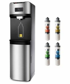 Flash Sale 🥰 ISpring Water Systems Self Cleaning Bottle-less Water Filter Dispenser With Hot, Cold & Room Water 🧨