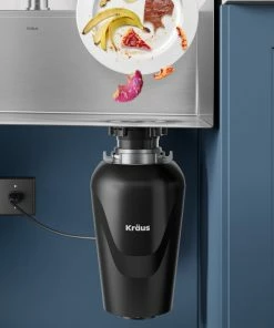 Budget 🎁 Kraus USA, Inc. WasteMate Continuous Feed Garbage Disposal With 3/4 HP Motor For Kitchen Sink 🤩 -Moen - shop 30b17d5200eb349d 5739 w800 h800 b0 p0