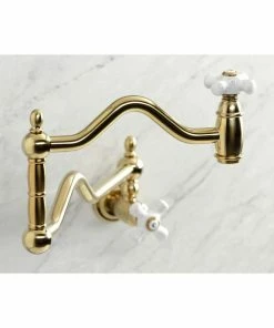 Deals π€© Kingston Brass KS2107PX Heritage Wall Mount Pot Filler, Brushed Brass π₯° 8 Deals π€© Kingston Brass KS2107PX Heritage Wall Mount Pot Filler, Brushed Brass π₯° -Moen - shop 3621d474013a578e 0378 w800 h800 b0 p0