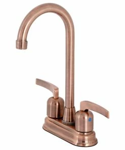 Wholesale 👍 Kingston Brass KB849EFLAC Centurion Bar Faucet, Antique Copper 🛒