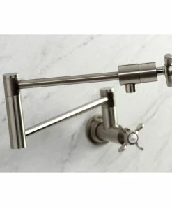 Cheapest π Kingston Brass KS4108BEX Essex Wall Mount Pot Filler, Brushed Nickel π 8 Cheapest π Kingston Brass KS4108BEX Essex Wall Mount Pot Filler, Brushed Nickel π -Moen - shop 37912e17013a55b3 0472 w800 h800 b0 p0