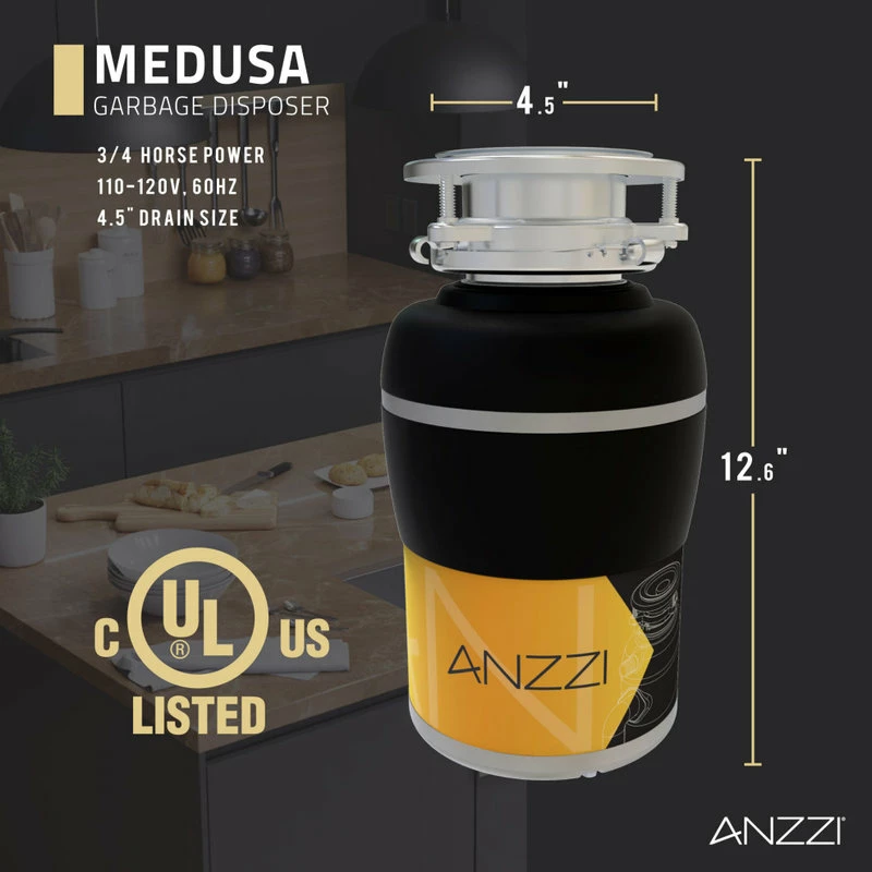 Best reviews of ⭐ ANZZI MEDUSA 3/4 HP Continuous Feed Undersink Garbage Disposal ⌛ 9 Best reviews of ⭐ ANZZI MEDUSA 3/4 HP Continuous Feed Undersink Garbage Disposal ⌛ - Image 7