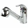 Best deal 🔔 Transolid Laundry Faucet With Pull-Out Spray, Polished Chrome 🔔