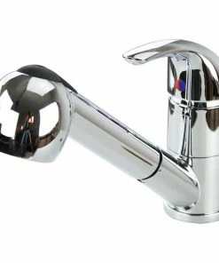 Best deal 🔔 Transolid Laundry Faucet With Pull-Out Spray, Polished Chrome 🔔