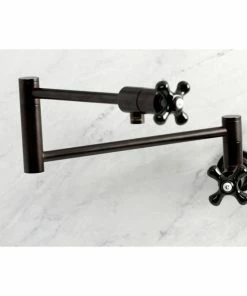 Discount 🛒 Kingston Brass KS4105PKX Duchess Wall Mount Pot Filler, Oil Rubbed Bronze 🧨 -Moen - shop 4281835a013a5716 0528 w800 h800 b0 p0