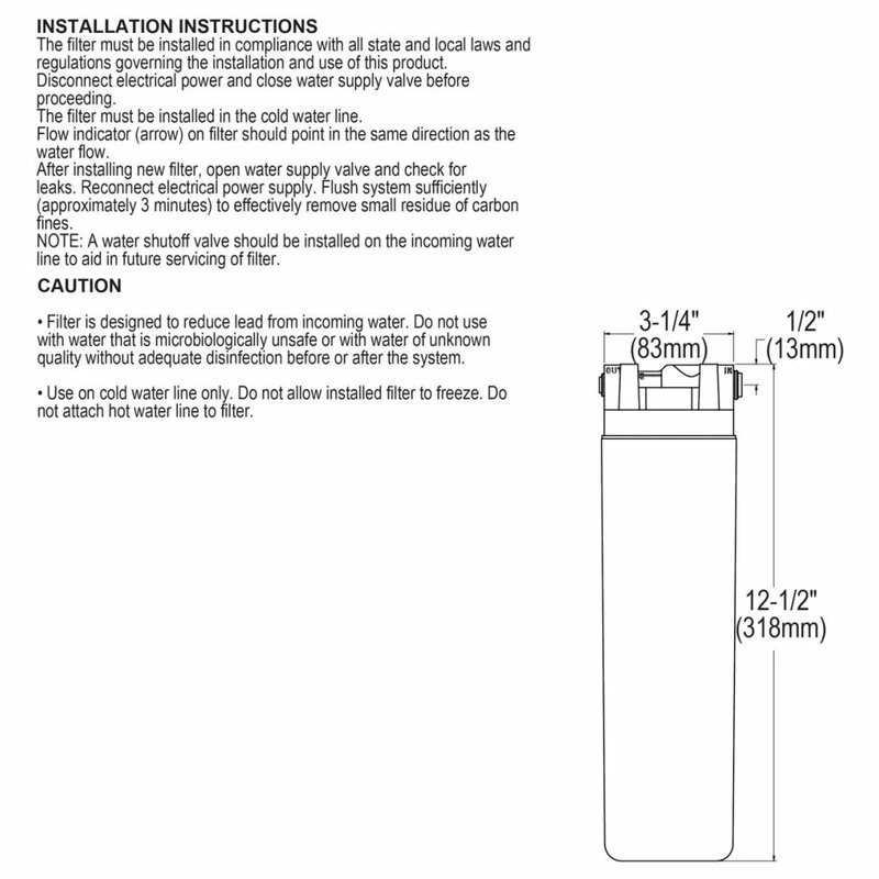 Brand new π Elkay ERF750 WaterSentry Plus Residential Replacement Filter π 5 Brand new π Elkay ERF750 WaterSentry Plus Residential Replacement Filter π - Image 3