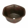 Best deal 😉 Hexagon Copper Bar Sink By SoLuna, Dark Smoke 🎁