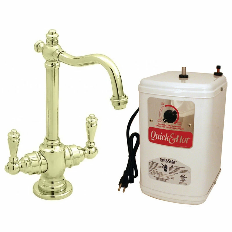 Promo π Westbrass Victorian 9" Hot And Cold Water Dispenser And Tank In Polished Brass π 3 Promo π Westbrass Victorian 9" Hot And Cold Water Dispenser And Tank In Polished Brass π