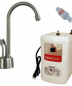 Coupon 🧨 Westbrass Develosah 2-Handle Hot And Cold Water Dispenser With Tank, Stainless Steel 👍