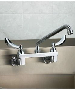 Budget 🎉 Delta Faucet Delta 1.5 GPM 2 Blade 2-Hole Faucet 🔔 -Moen - shop 519185610d35d3f8 4367 w800 h800 b0 p0