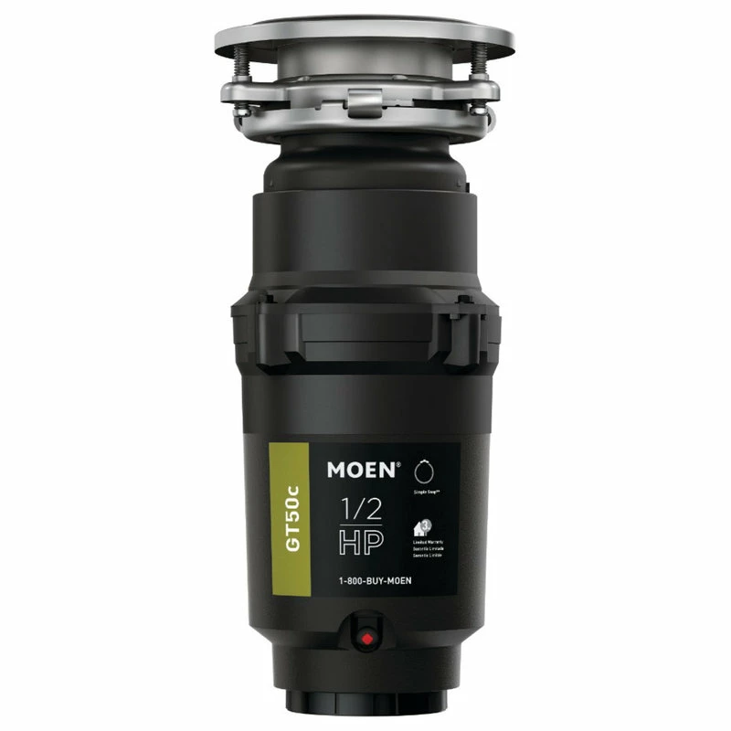 Best Pirce 🔔 Moen GT50C GT Series 1/2 HP Continuous Garbage Disposal - Black ✨ 3 Best Pirce 🔔 Moen GT50C GT Series 1/2 HP Continuous Garbage Disposal - Black ✨