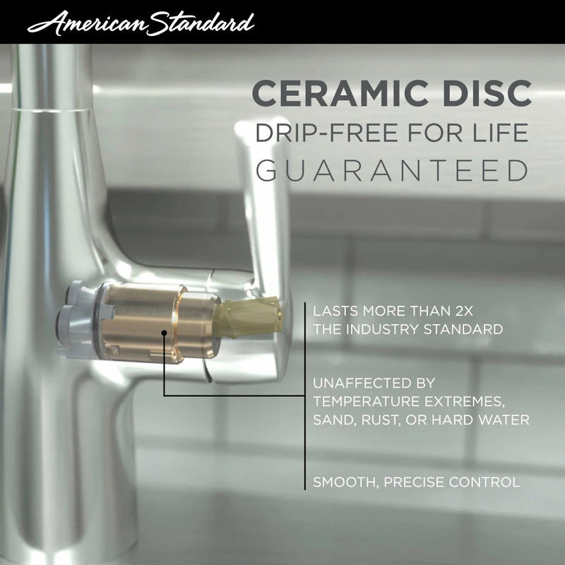 Outlet π€© American Standard Brands Pull-Down Bar Faucet, Chrome β 4 Outlet π€© American Standard Brands Pull-Down Bar Faucet, Chrome β - Image 2