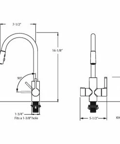 Budget ❤️ Westbrass HotMaster 4 In 1 Instant Hot Kitchen Faucet With Tank, Matte Black 🎁 -Moen - shop 5bf1f3d000d26f2f 2027 w800 h800 b1 p0