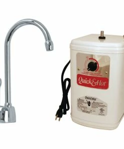 Coupon ❤️ Westbrass Velosah Contemporary 9" Hot Water Dispenser And Tank, Polished Chrome ⌛