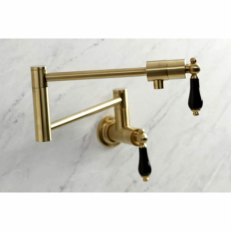 Best Pirce π Kingston Brass KS4107PKL Duchess Wall Mount Pot Filler, Brushed Brass π€© 5 Best Pirce π Kingston Brass KS4107PKL Duchess Wall Mount Pot Filler, Brushed Brass π€© - Image 3