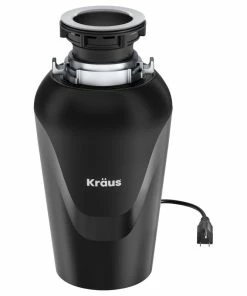 Budget 🎁 Kraus USA, Inc. WasteMate Continuous Feed Garbage Disposal With 3/4 HP Motor For Kitchen Sink 🤩