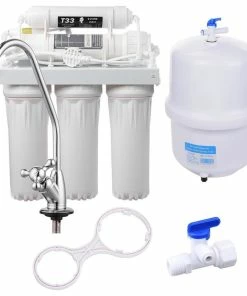 Flash Sale 𧨠Yescom Water Filter System Reverse Osmosis 5 Stage 100 GPD For Home Drinking Filtratio β€οΈ