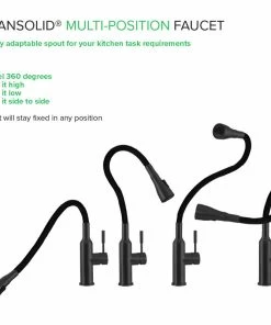 Brand new π Transolid Kitchen/Laundry Faucet With Dual Spray And Flex Neck, Matte Black π 20 Brand new π Transolid Kitchen/Laundry Faucet With Dual Spray And Flex Neck, Matte Black π -Moen - shop 74314d7e00bf8b59 9019 w800 h800 b1 p0