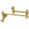 Best reviews of 🤩 Kingston Brass KS310.AX Restoration 3.8 GPM 1 Hole Wall Mounted - Satin Brass 😀 -Moen - shop 75414f3d000aee5a 2443 w800 h800 b1 p0