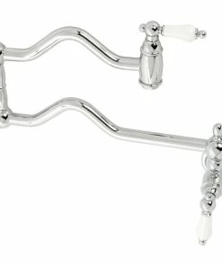 Budget β Kingston Brass KS2101PL Heritage Wall Mount Pot Filler, Polished Chrome π―