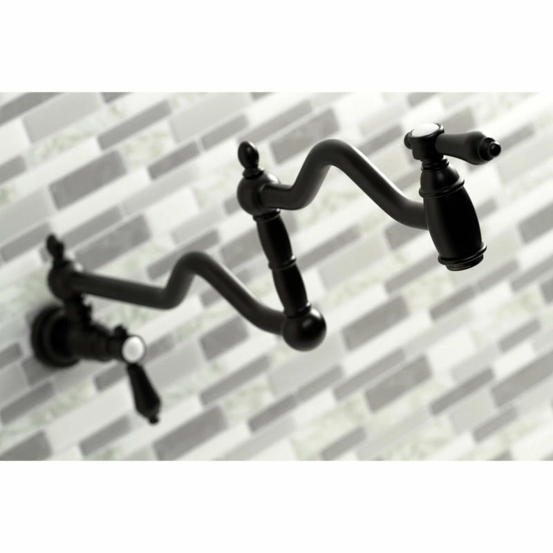 Best deal π Kingston Brass KS2100BAL Heirloom Wall Mount Pot Filler, Matte Black β¨ 4 Best deal π Kingston Brass KS2100BAL Heirloom Wall Mount Pot Filler, Matte Black β¨ - Image 2