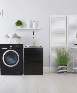 Hot Sale 😀 Transolid Kitchen/Laundry Faucet With Dual Spray And Flex Neck, Brushed Nickel/B 💯 -Moen - shop 77f153f300bf8b5a 8968 w800 h800 b0 p0