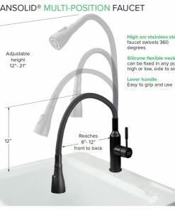Brand new π Transolid Kitchen/Laundry Faucet With Dual Spray And Flex Neck, Matte Black π 19 Brand new π Transolid Kitchen/Laundry Faucet With Dual Spray And Flex Neck, Matte Black π -Moen - shop 79a1d22b00bf8b58 9019 w800 h800 b1 p0