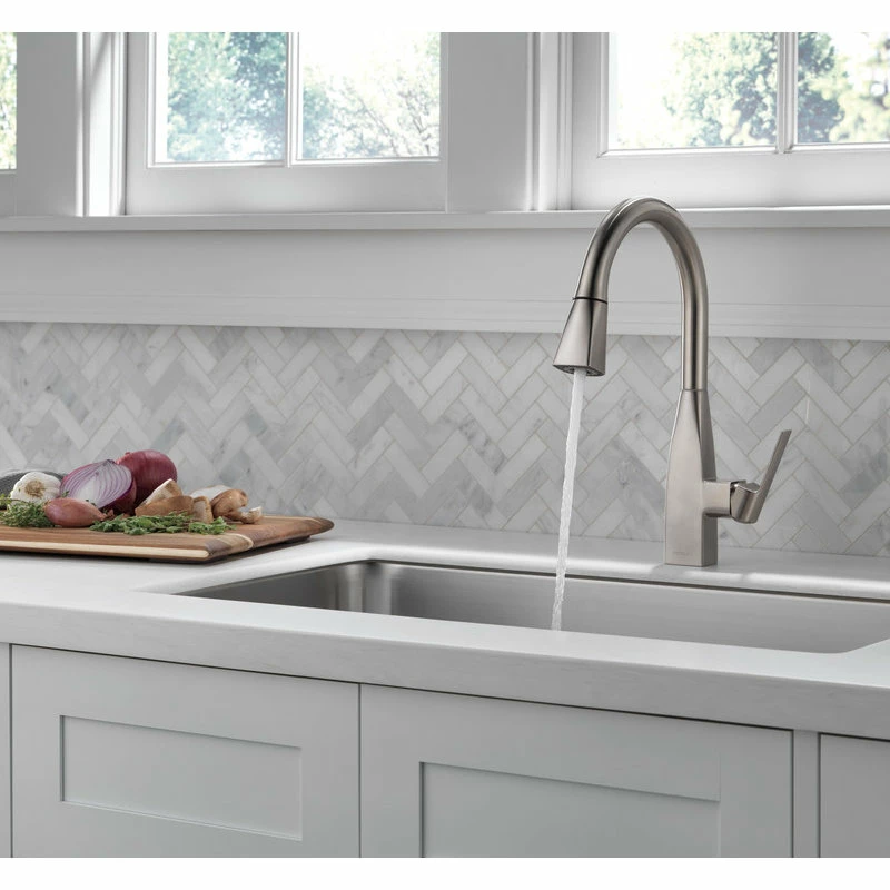 Coupon π Delta Faucet Delta Xander Single Handle Pulldown Kitchen, Stainless, P7919LF-SS π 4 Coupon π Delta Faucet Delta Xander Single Handle Pulldown Kitchen, Stainless, P7919LF-SS π - Image 2