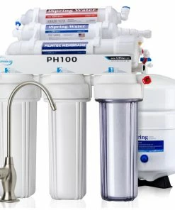 Cheapest 👍 ISpring Water Systems ISpring PH100 Under Sink Reverse Osmosis Water Filtration System W/ Alkaline 😉