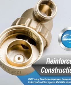 Outlet 🥰 ISpring Water Systems ISpring WSP-GR Series Reusable Spin Down Sediment Water Filter, 50 Micron 👍 -Moen - shop 9971eef60d545125 2134 w800 h800 b0 p0