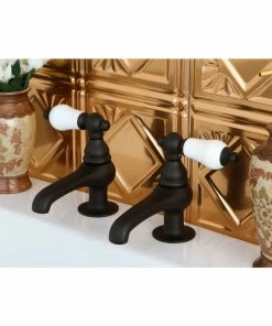 Outlet ✔️ Kingston Brass CC6L Vintage Basin Tap Faucet - Brushed Nickel 🎁 -Moen - shop 9d415ea900ee16aa 7681 w800 h800 b1 p0