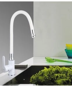 Hot Sale π Fontana Showers Benevento White Deck Mounted Chrome Brass Kitchen Faucet π― 18 Hot Sale π Fontana Showers Benevento White Deck Mounted Chrome Brass Kitchen Faucet π― -Moen - shop a0f1d37d0a37fe07 3292 w800 h800 b0 p0