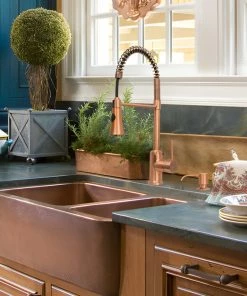 Coupon 🤩 Akicon Copper Pre-Rinse Spring Kitchen Faucet With Pull Down Sprayer 🤩 -Moen - shop a2411c010237d75f 6710 w800 h800 b0 p0