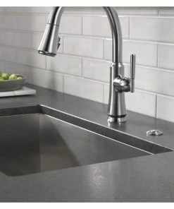 Outlet ⭐ Delta Faucet Delta 72050 Garbage Disposal Air Switch - Brilliance Polished Nickel 🔥 -Moen - shop a411919600ef2a83 0038 w800 h800 b0 p0