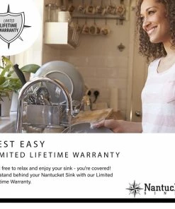 Coupon 💯 Nantucket Sinks 30"Ceramic Farm Country Kitchen-Utility Sink 🧨 -Moen - shop a7d127f7004155b5 3286 w800 h800 b0 p0