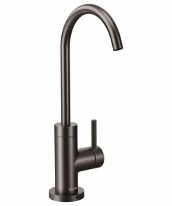 Best deal 🔥 Moen S5530 Sip 1.5 GPM 1 Hole Cold Water Dispenser - Black Stainless Steel 😀