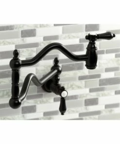 Best deal π Kingston Brass KS2100BAL Heirloom Wall Mount Pot Filler, Matte Black β¨ 8 Best deal π Kingston Brass KS2100BAL Heirloom Wall Mount Pot Filler, Matte Black β¨ -Moen - shop b48147f3013a5750 0221 w800 h800 b0 p0