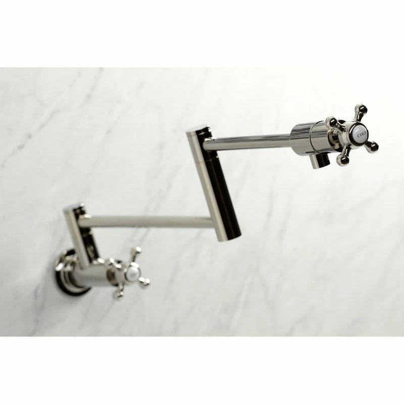 Cheap π₯° Kingston Brass KS4106BX Metropolitan Wall Mount Pot Filler, Polished Nickel π 4 Cheap π₯° Kingston Brass KS4106BX Metropolitan Wall Mount Pot Filler, Polished Nickel π - Image 2