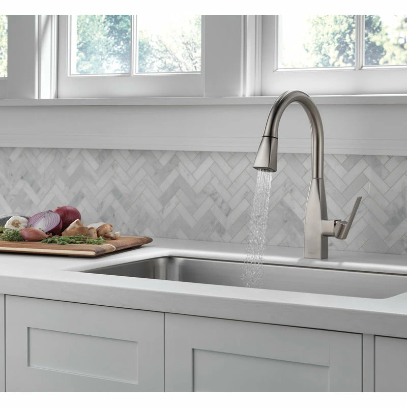 Coupon π Delta Faucet Delta Xander Single Handle Pulldown Kitchen, Stainless, P7919LF-SS π 5 Coupon π Delta Faucet Delta Xander Single Handle Pulldown Kitchen, Stainless, P7919LF-SS π - Image 3