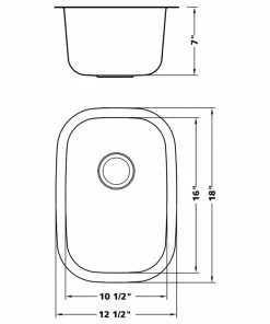 Discount 😀 Ruvati RVM4111 Undermount Stainless Steel 16 Gauge 12" Bar Prep Sink ✔️ -Moen - shop c2a19f760deffad7 9963 w800 h800 b1 p0