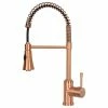 Coupon 🤩 Akicon Copper Pre-Rinse Spring Kitchen Faucet With Pull Down Sprayer 🤩